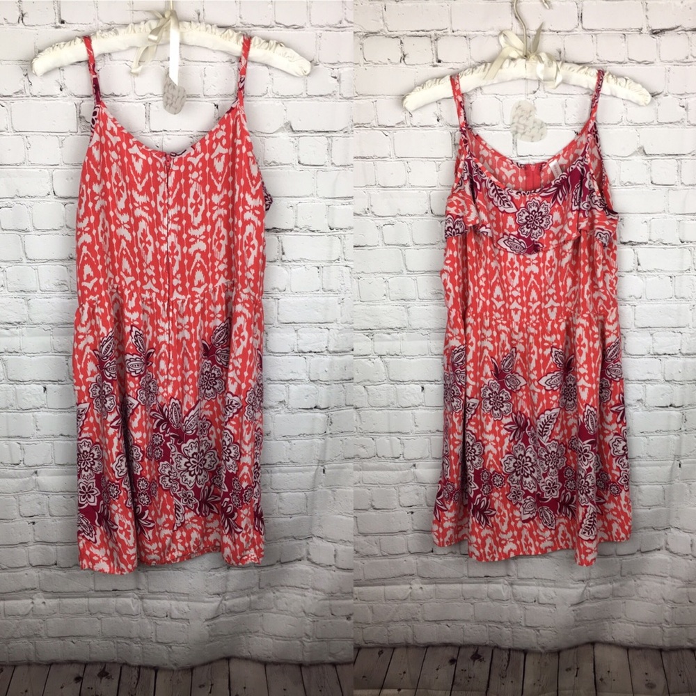 Xhileration Pink Floral Sundress